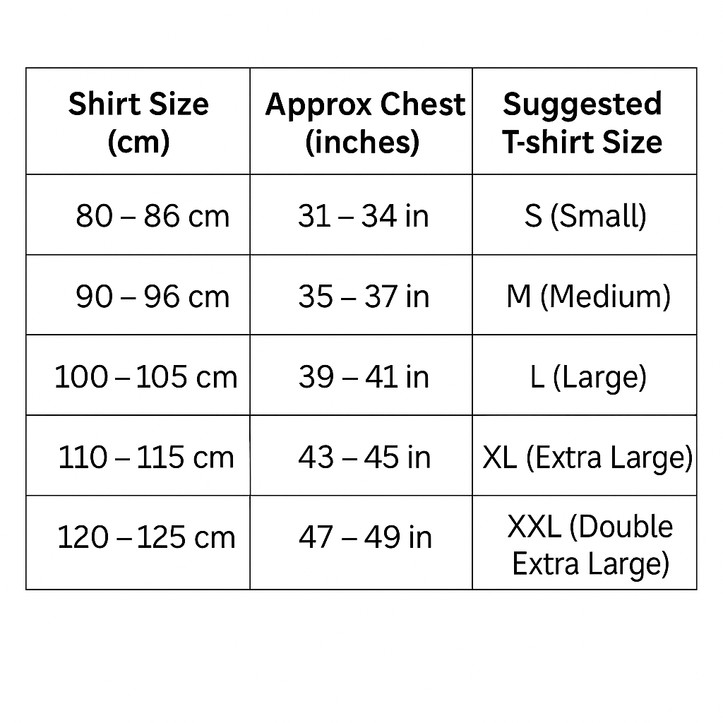 White Colour T-Shirt