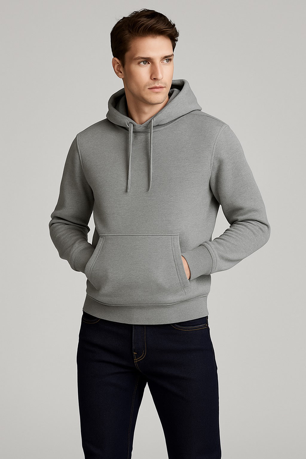 Slim Tapered Jeans – Dark Indigo Blue Jeans Plain 0f size -34