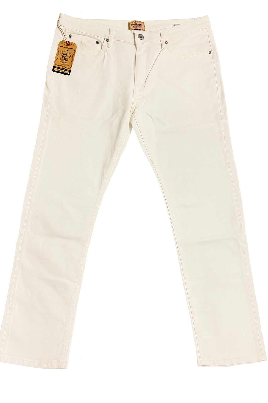Men's Cream color Jeans – Classic Fit, 30 x 32 of Available Sizes - 30 , 32,34 & 36