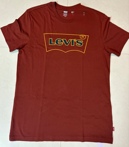 Brown Colour Round Neck Printed T-Shirt