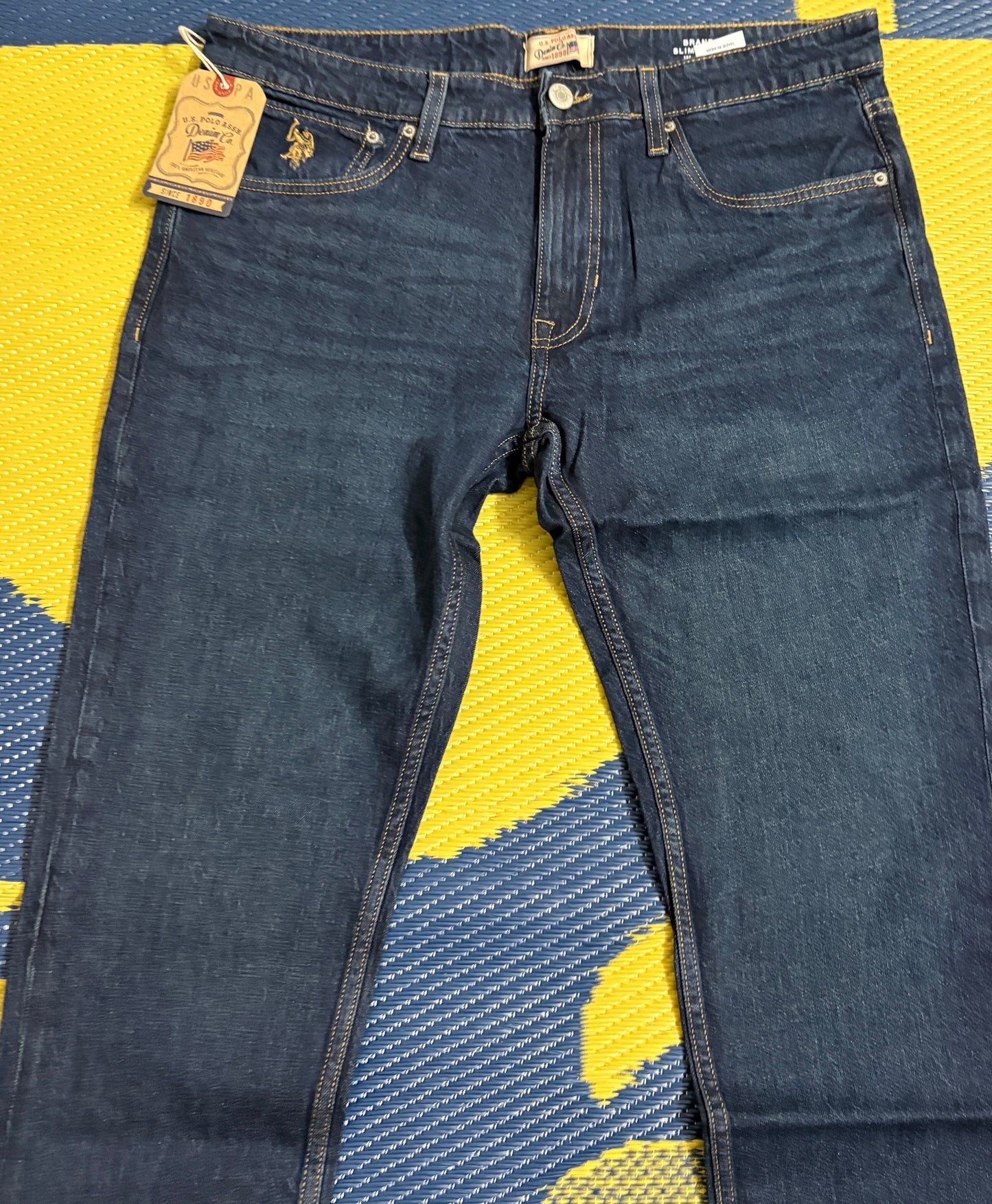 Denim – Classic Fit Front with Authentic Detailing of Sizes 32 & 36