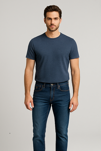 Classic Blue Denim Jeans of Sizes 30, 32 & 34