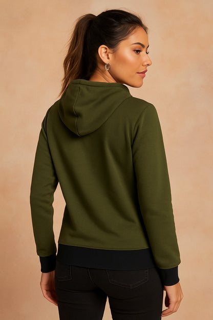 Feel Good Hoodie – No Bad Days Edition (Green & Black)