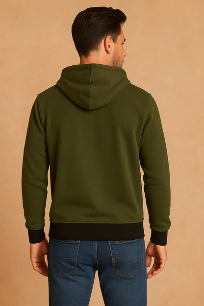 Dark Green "Feel Good" Hoodie – No Bad Days Edition