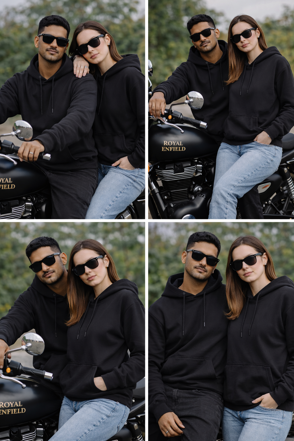 Black Cotton Hoodie with zipper  – 300 GSM| S to XXL Available