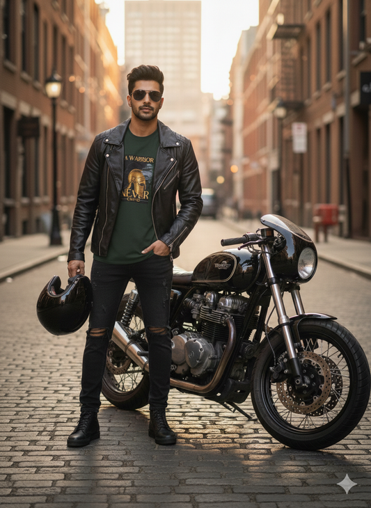 Green Cotton Round Neck T shirt  – 180 GSM| S to XXL Available