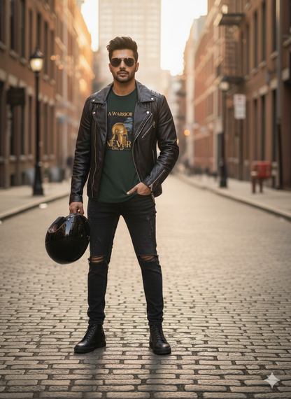 Green Cotton Round Neck T shirt  – 180 GSM| S to XXL Available
