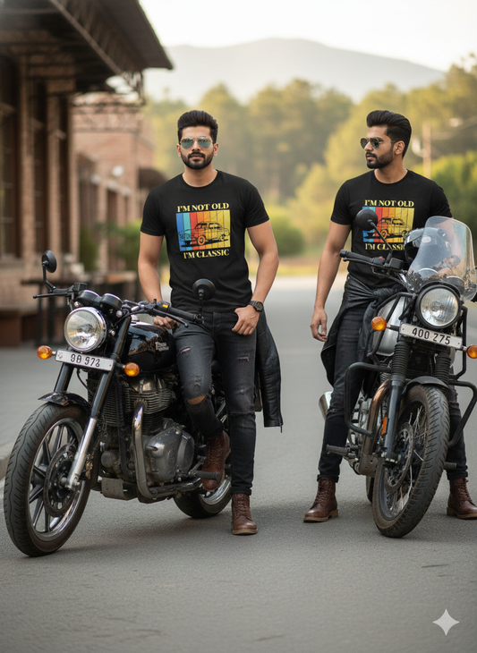 Black Cotton Round Neck T shirt  – 180 GSM| S to XXL Available