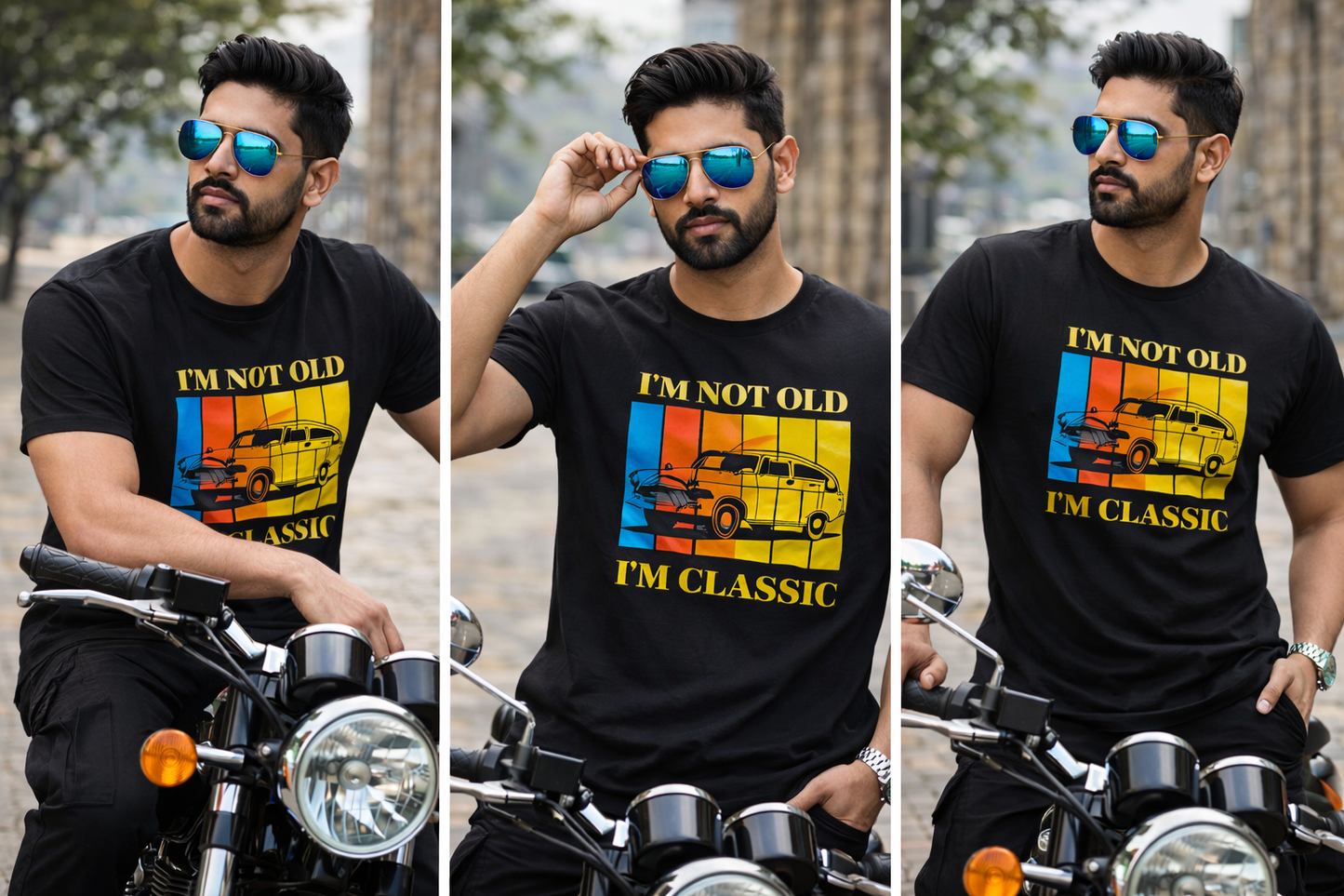 Black Cotton Round Neck T shirt  – 180 GSM| S to XXL Available
