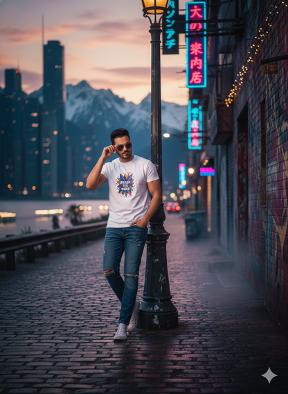White Cotton Round Neck T shirt  – 180 GSM| S to XXL Available