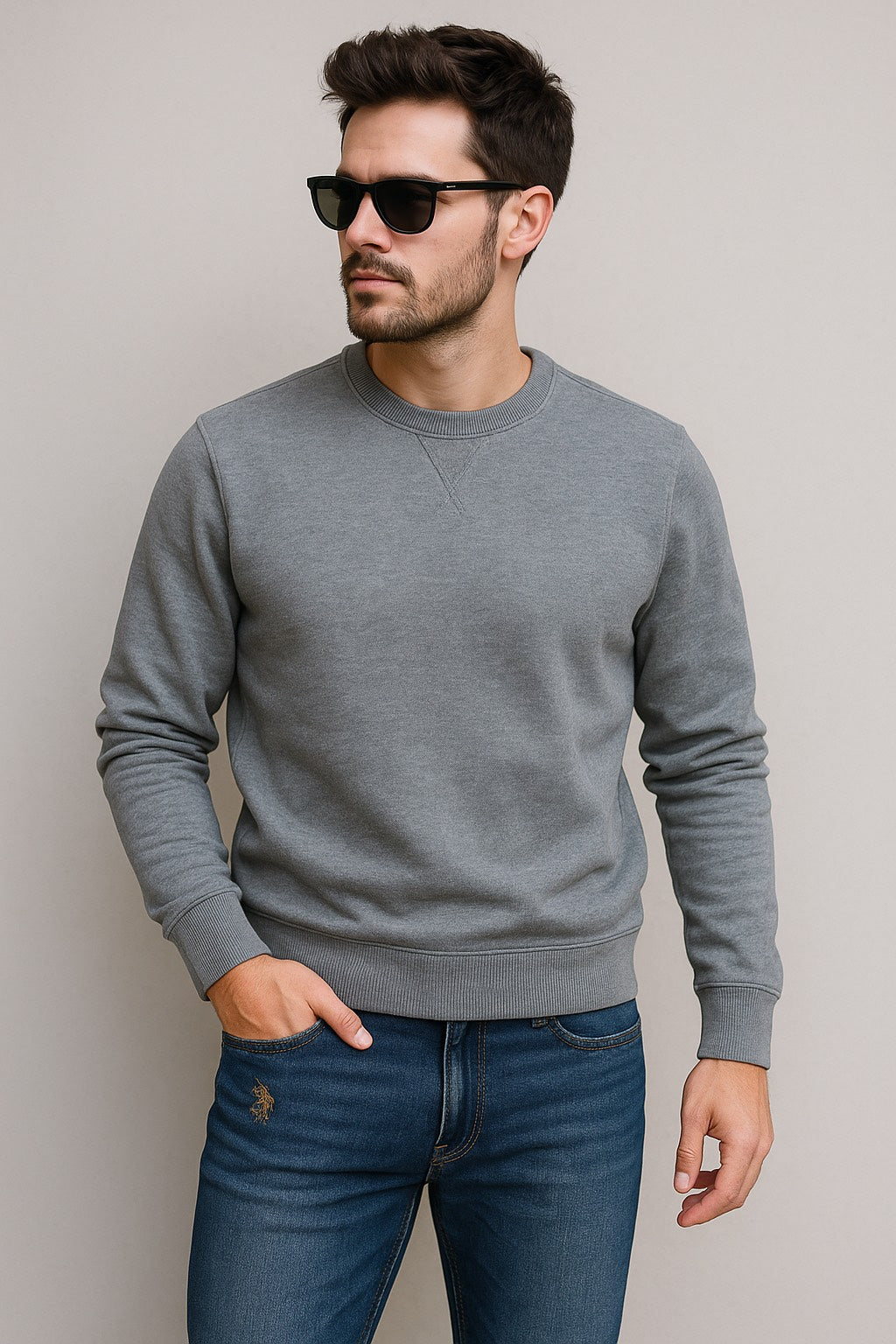 Denim – Branded Back with Signature Patch of Sizes - 32 & 34