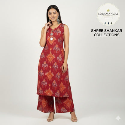 Pink colorCod Set with Matching Hand Cloth – Vibrant Ethnic Charm