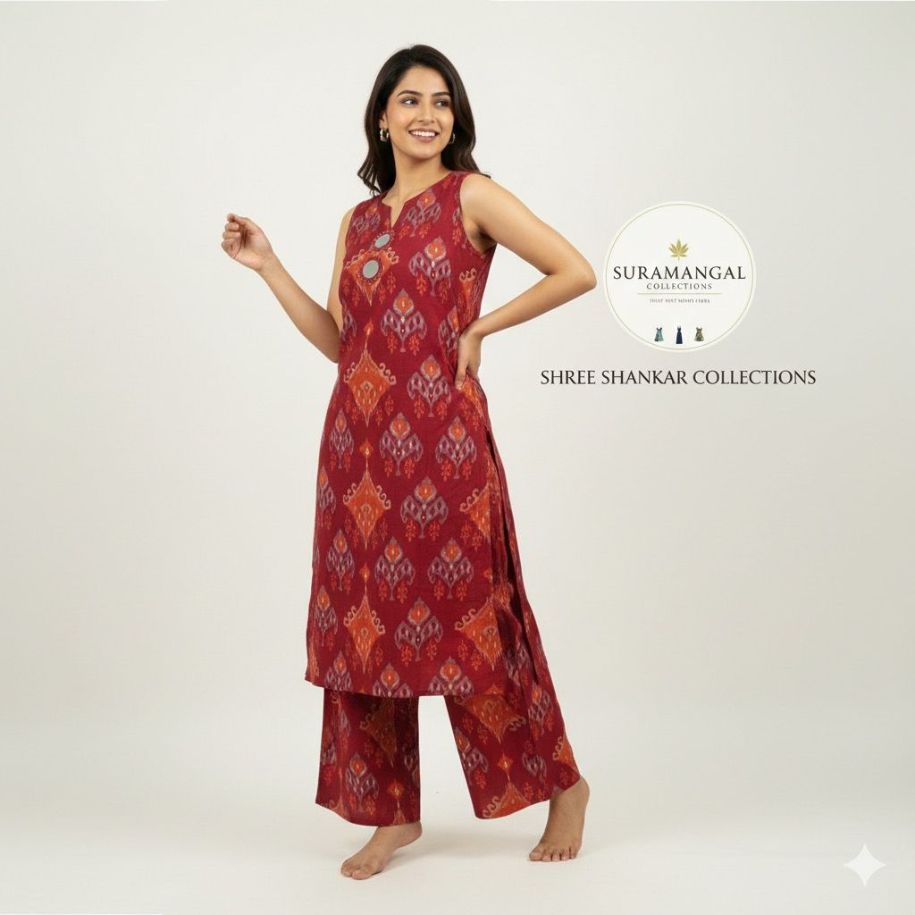 Pink colorCod Set with Matching Hand Cloth – Vibrant Ethnic Charm