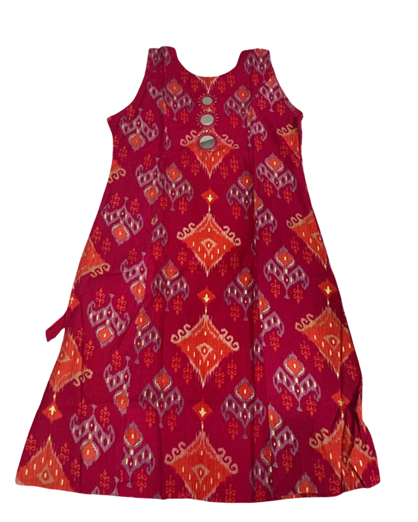 Pink colorCod Set with Matching Hand Cloth – Vibrant Ethnic Charm