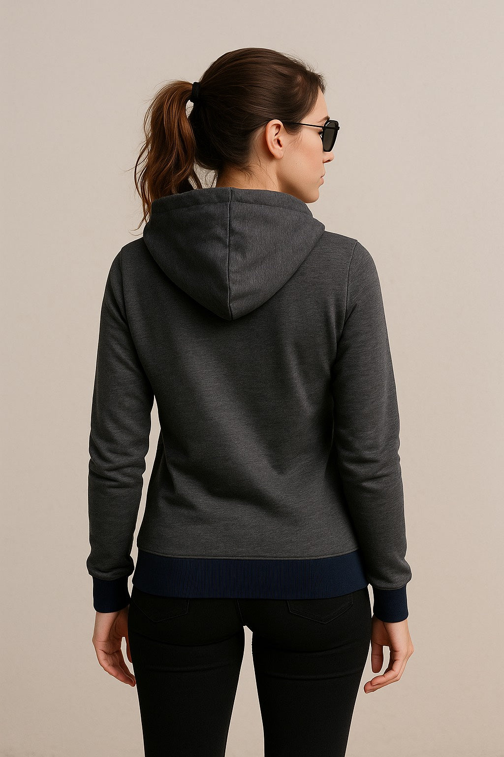 Gray “FEEL GOOD” Hoodie – No Bad Days Edition