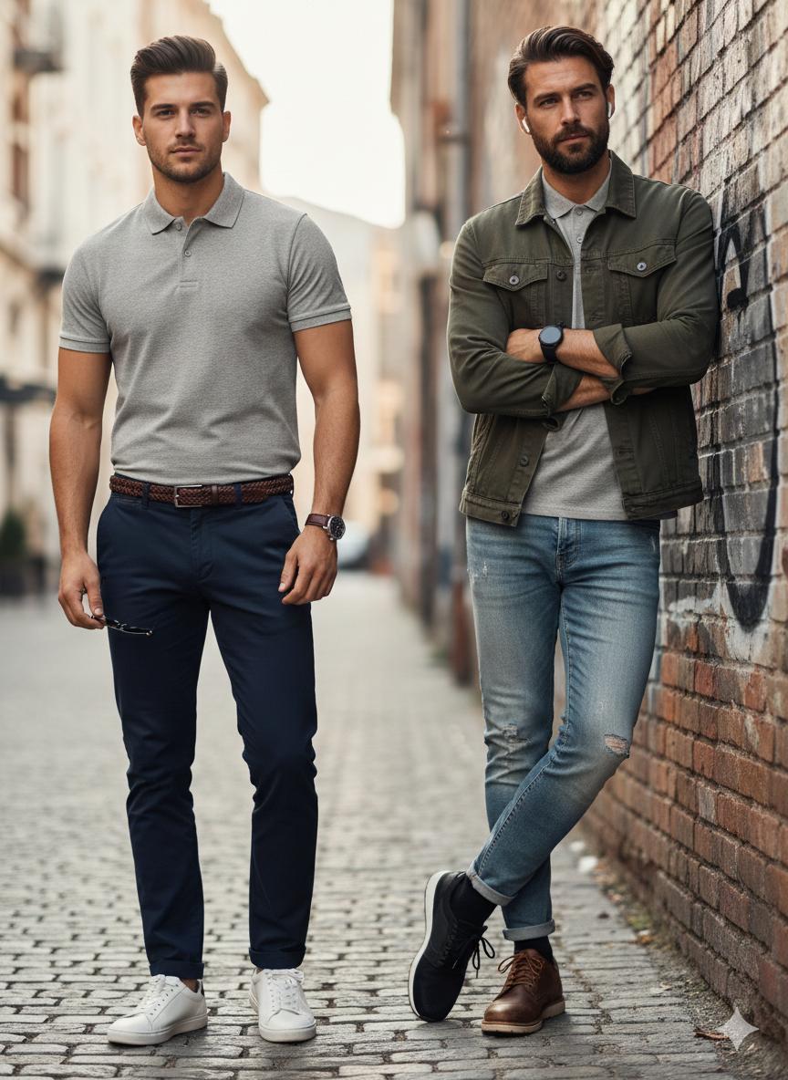 Grey Cotton polo Half sleeve Tshirts – 240 GSM| S to XXL Available