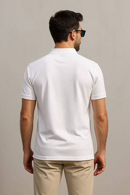 White Colour T-Shirt