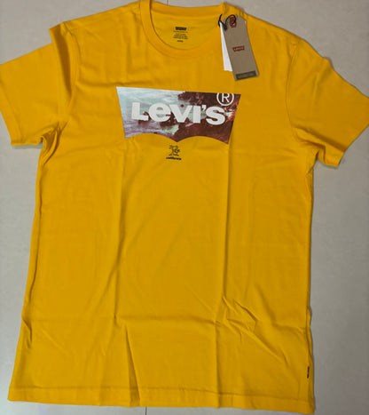 Yellow colour Printed T-Shirt - M size