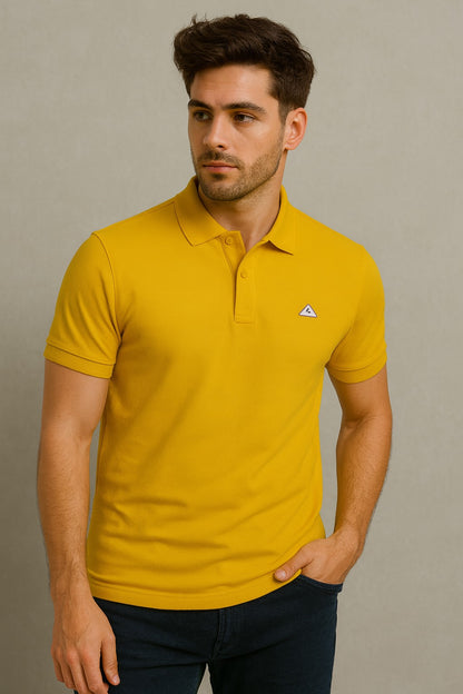 Yellow Colour Plain T-Shirt